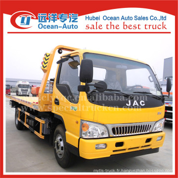 JAC 3TON lift weight euro 4 new cheap road wrecker tow trucks vente